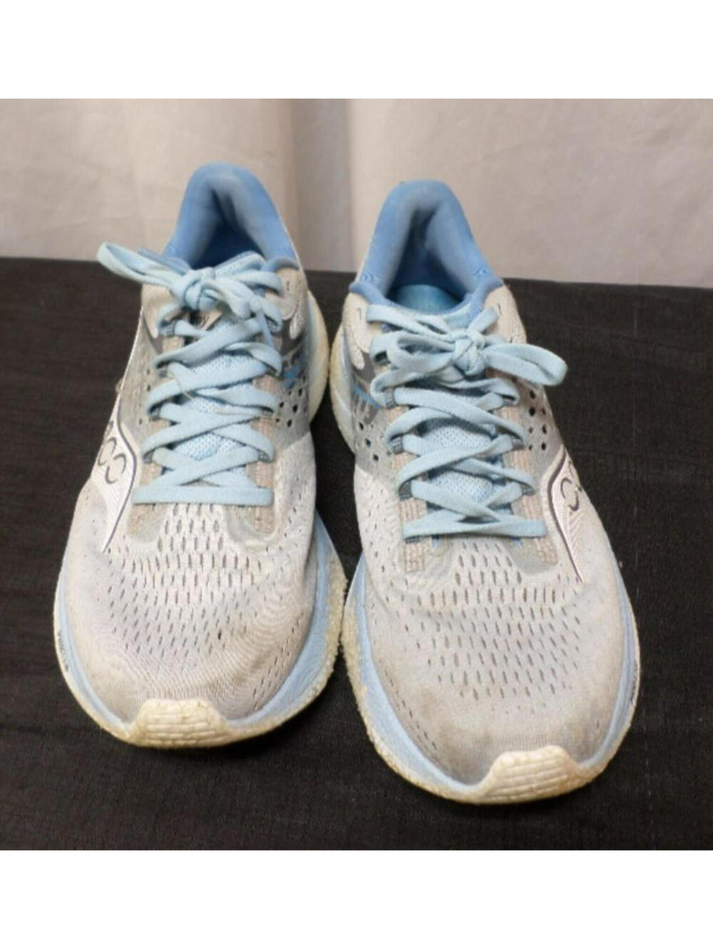 DESIGNER SAUCONY RIDE 17 RUNNING WALKING BLUE SNEAKERS SHOES WOMEN'S SIZE 9W